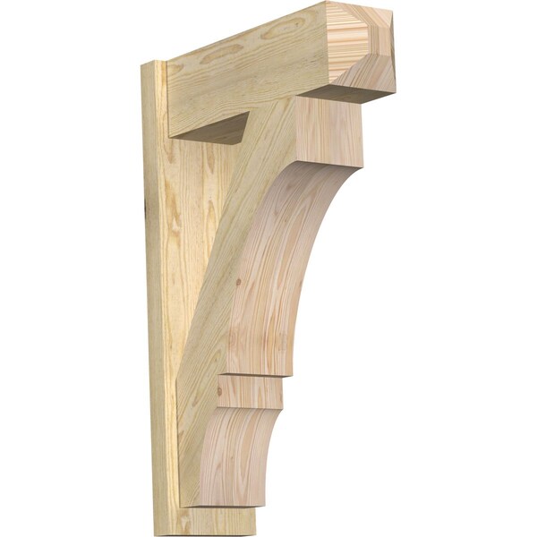 Ekena Millwork Balboa Rough Sawn Craftsman Outlooker, Douglas Fir, 8"W x 24"D x 36"H OUT08X24X36BOA04RDF - main